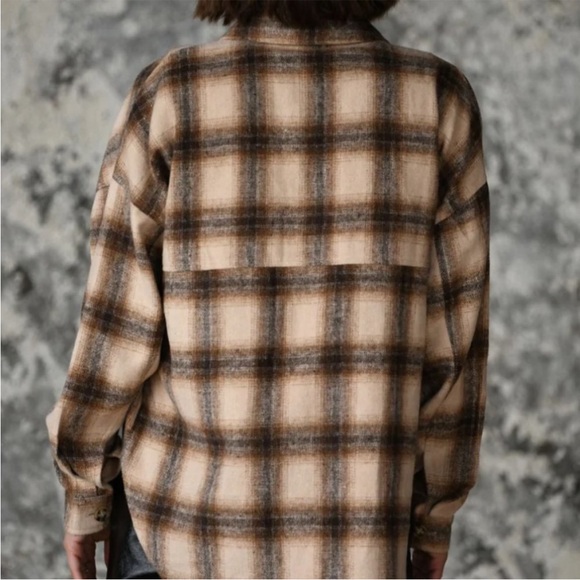 NWOT 12th Tribe DEVIN BROWN FRINGE SHACKET Size S - Picture 5 of 11